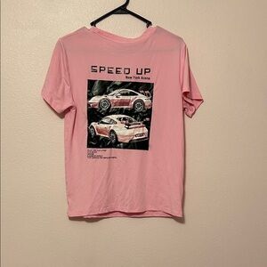 Pink Graphic Woman T-Shirt